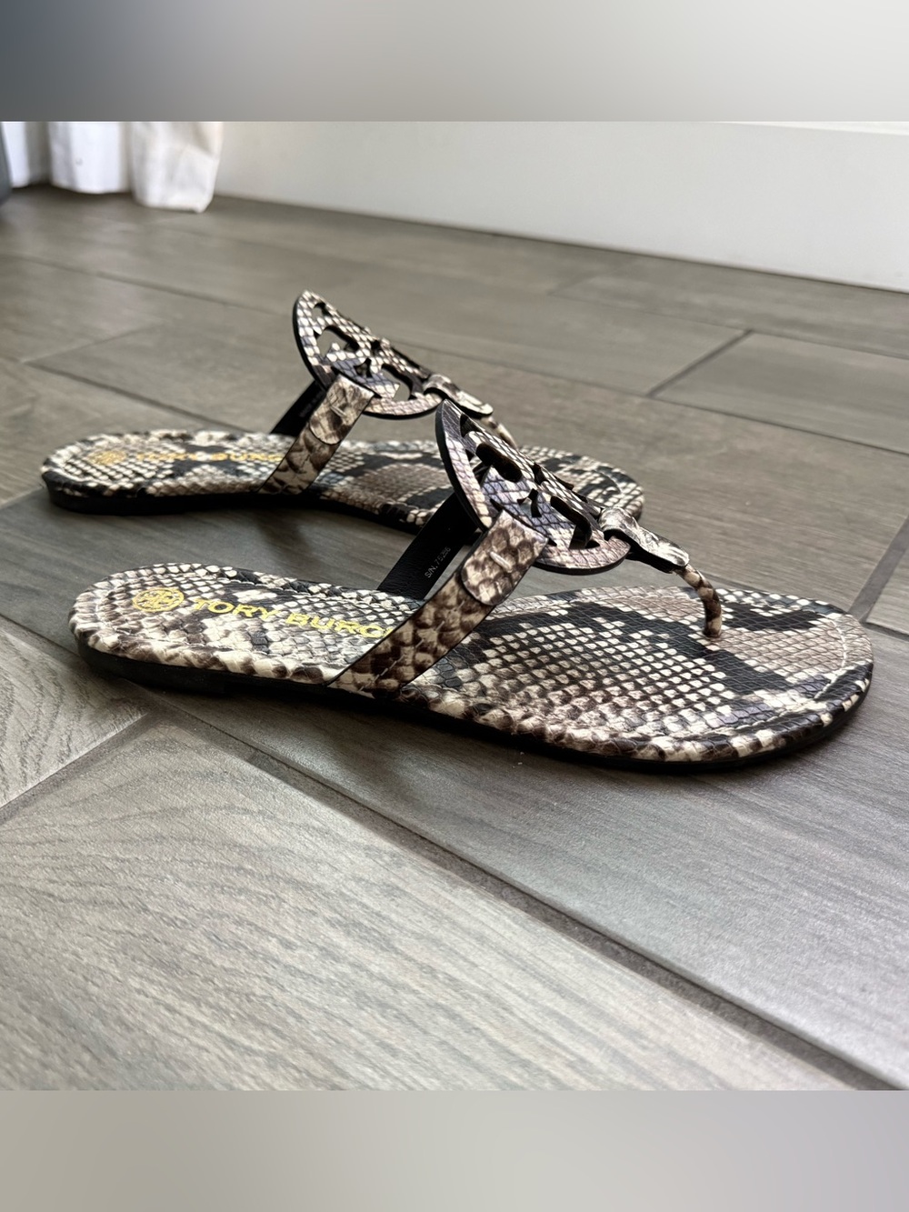Tory Burch Miller Sandals Warm Roccia